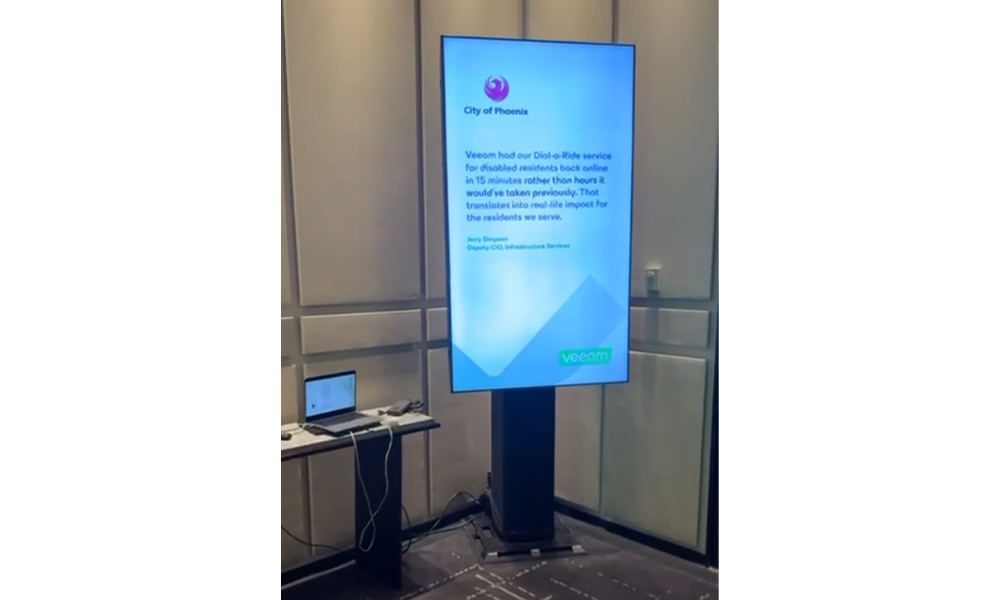 Giant iPad KIOSK Rental